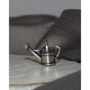 Retired James Avery 925 3D Watering Can Charm 3.3G / 0.5in